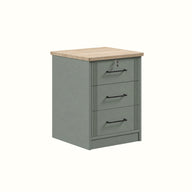 Ellington 3 Drawer Bedside
