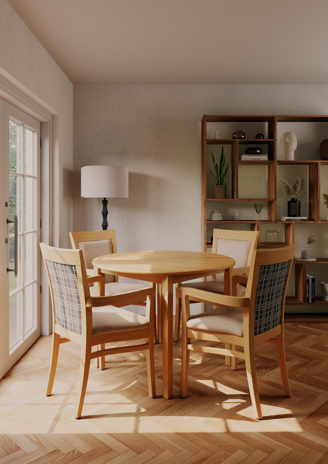 Earlwood Circular 4 Seater Dining Table – Furncare