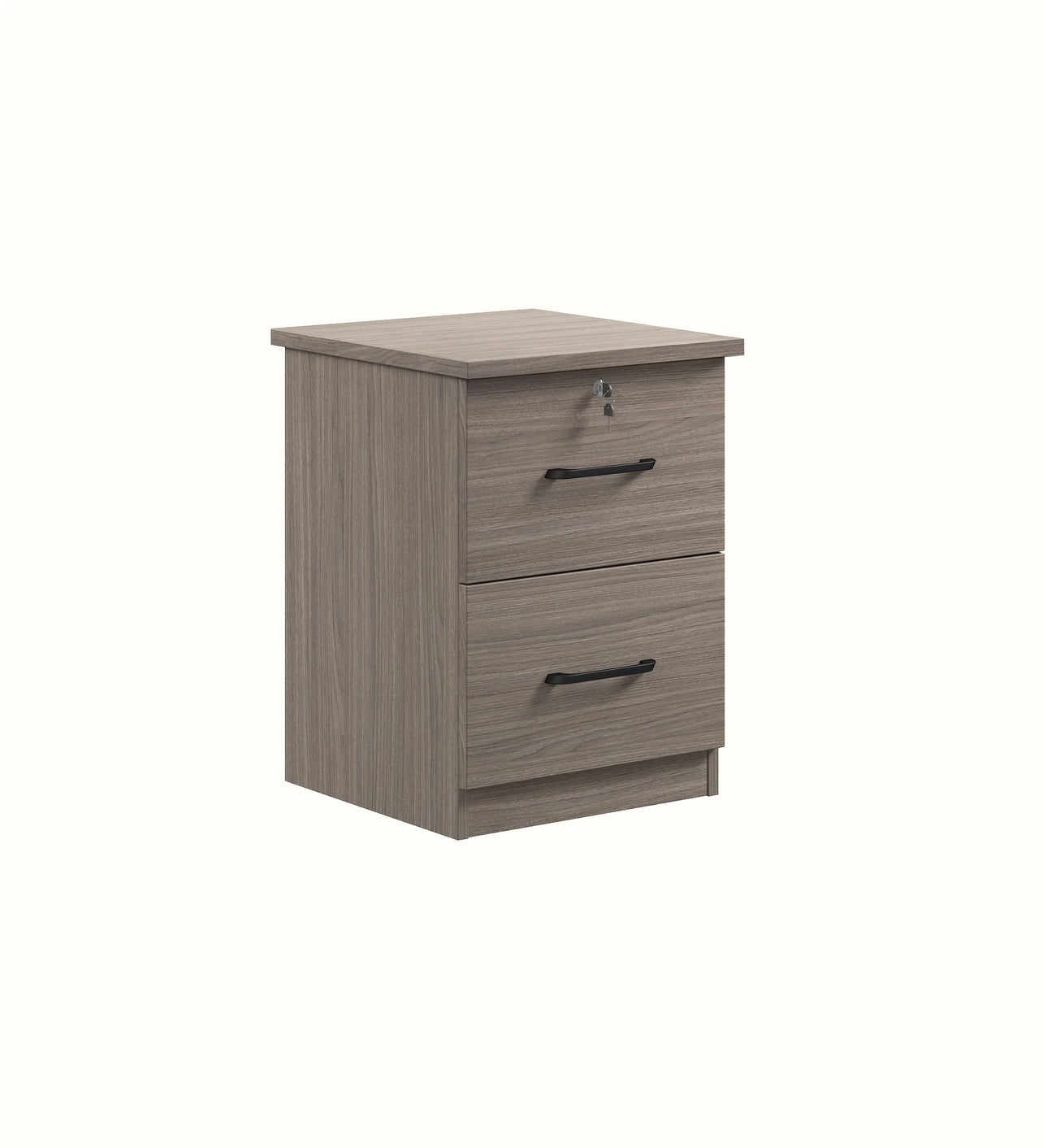 Essentials 2 Drawer Bedside Table
