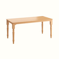 Farmhouse Rectangular 4 Seater Dining Table