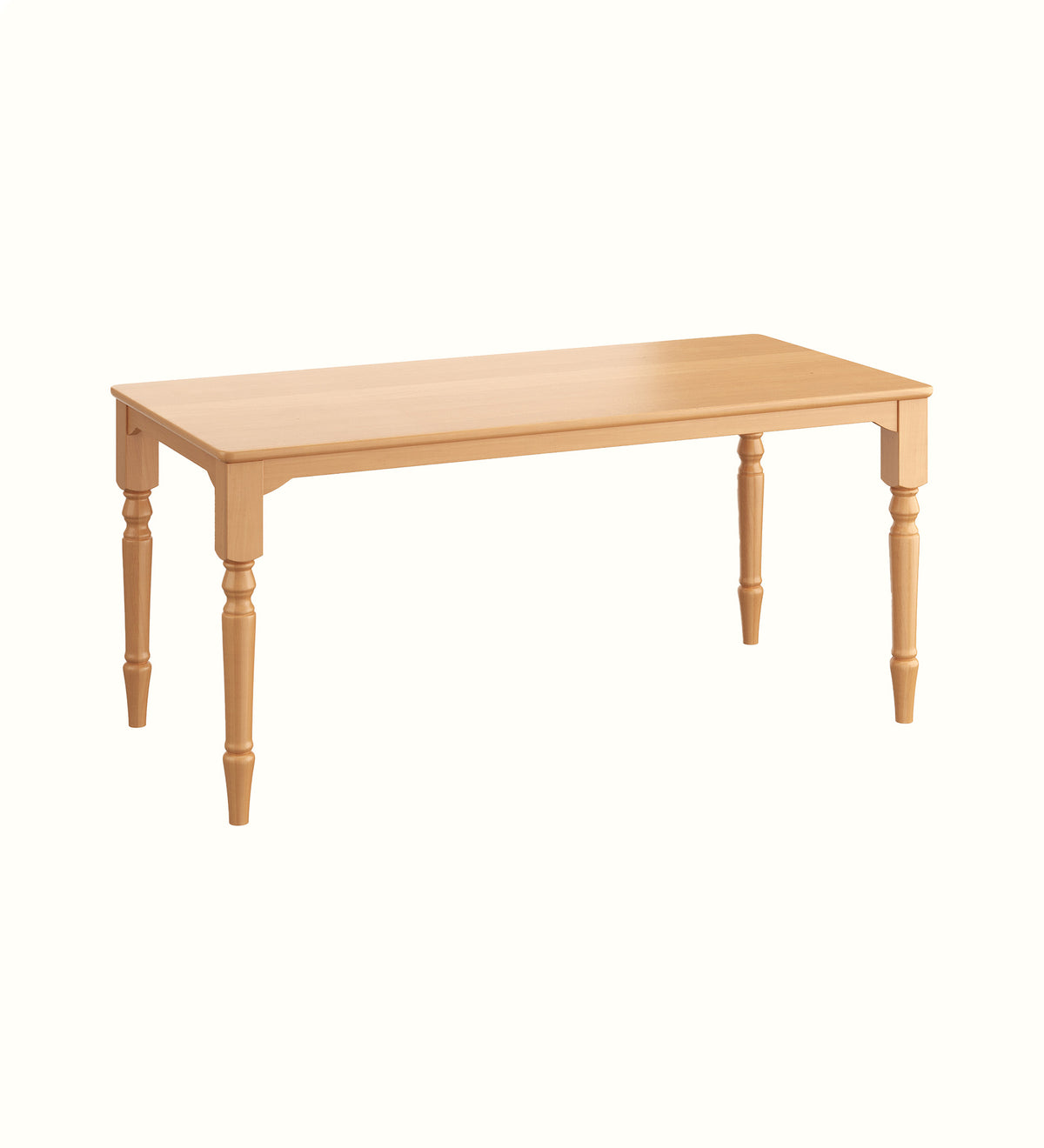 Farmhouse Rectangular 4 Seater Dining Table
