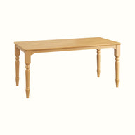 Farmhouse Rectangular 4 Seater Dining Table