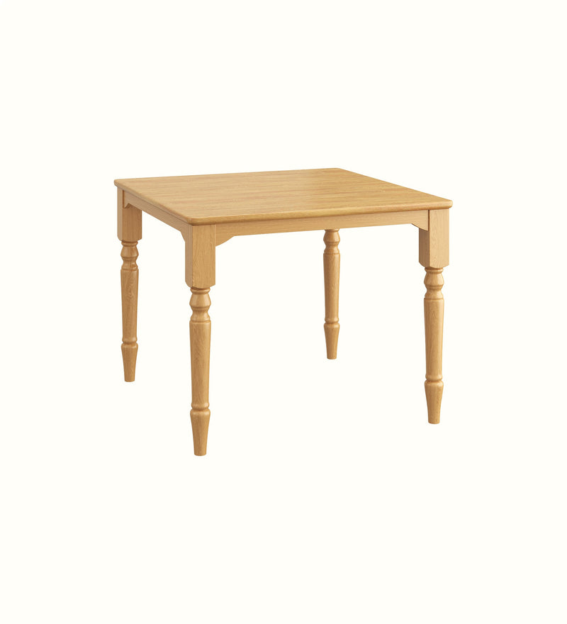 Farmhouse square dining table for a care home dining room
