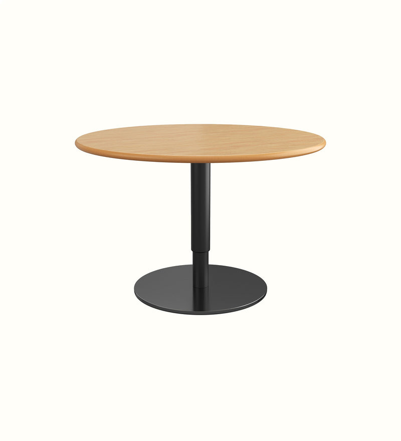Lamp table for an elderly care communal area