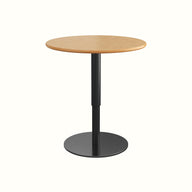 Finlo Adjustable 1m Circular 4 Seater Table