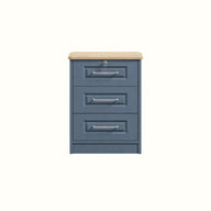 Galloway 3 Drawer Bedside