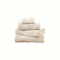 Pack of 6 Cream Bath Towels