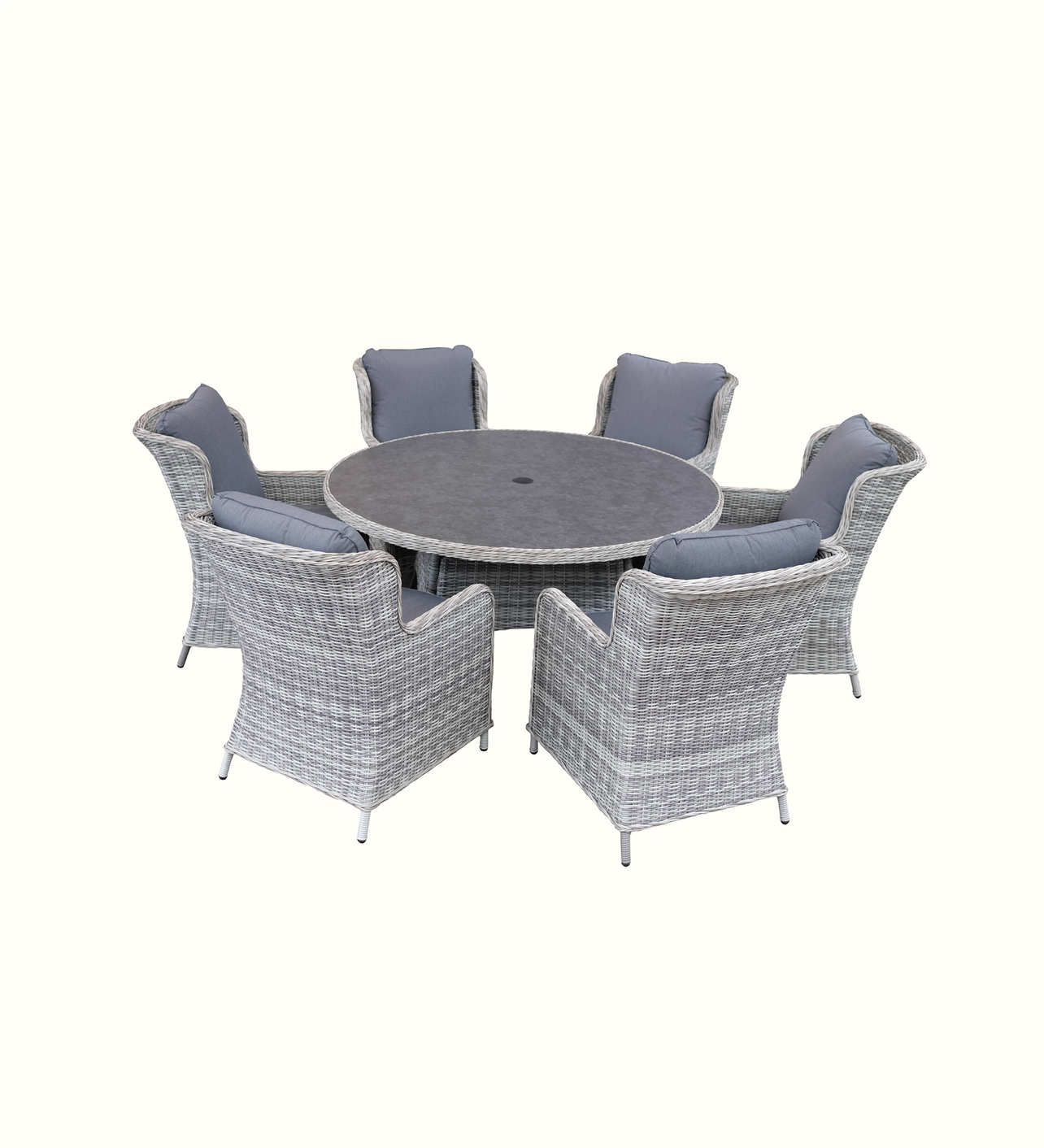 Holkham 6 Seater Round Dining Set