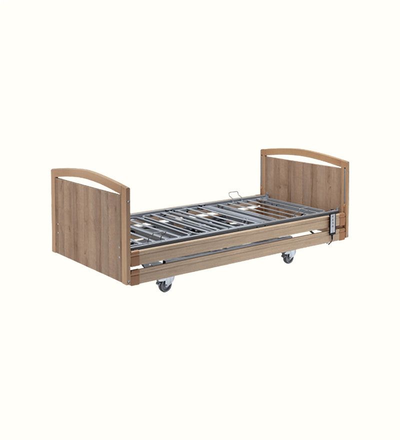 Isla care bed for a care home bedroom