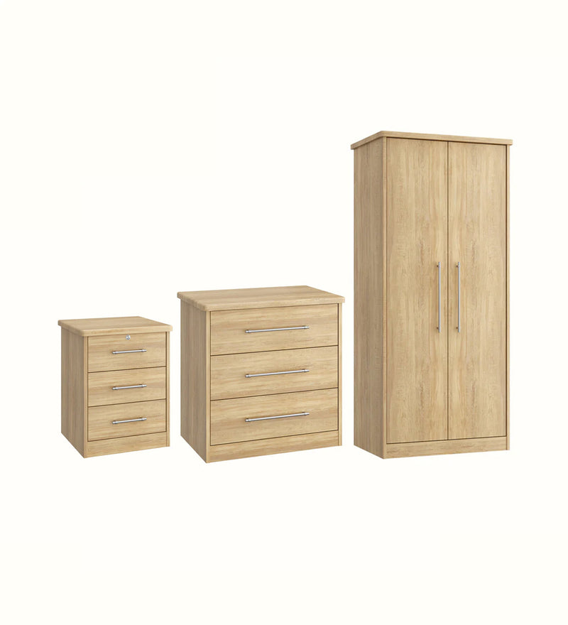 Bedroom furniture bundle for a care home bedroom