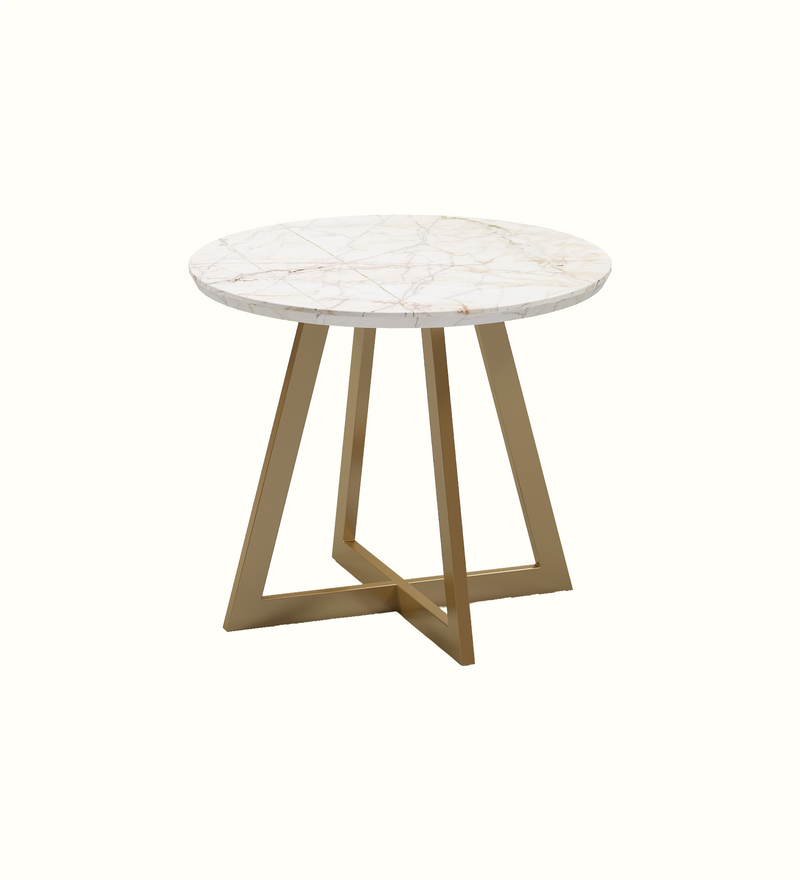 Kora coffee table in Quartz finish for an elderly care communal area