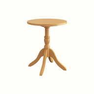 Livonia Small Traditional Circular Pedestal Table
