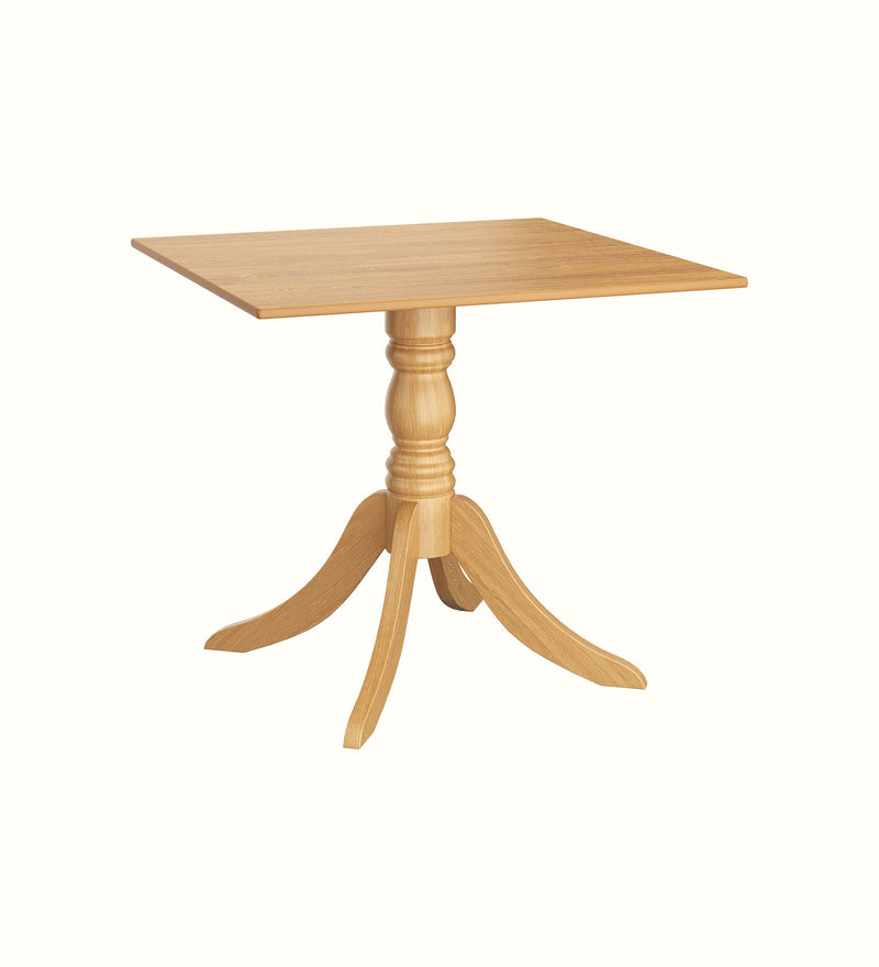 Livonia four-seater square dining table for a care home dining room