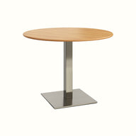 Luca Circular 4 Seater Pedestal Table