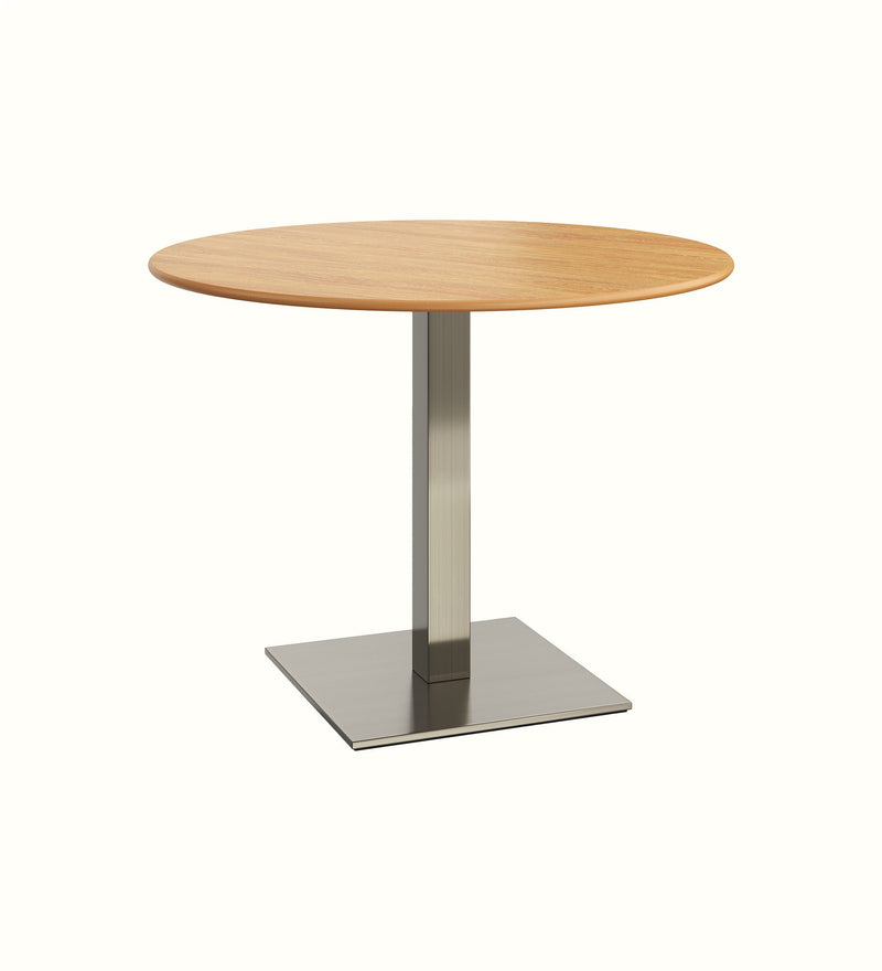 Luca circular dining table for a care home dining room