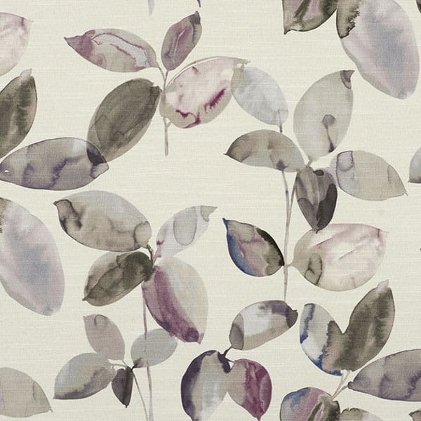 Close-up of Langley Mulberry Mink contract fabric sample for care home interiors