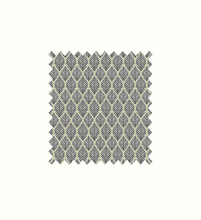 Lerato Noir contract fabric sample for care home interiors