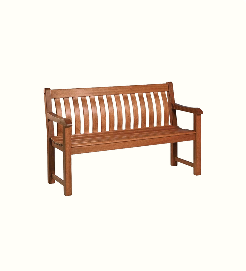 Linden outdoor bench for a care home garden