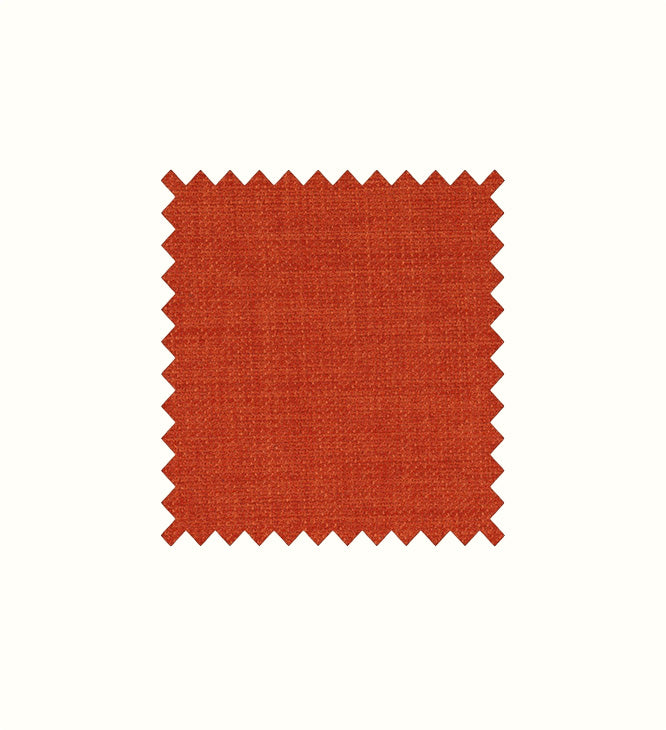 Linetta Burnt Orange contract fabric sample for care home interiors