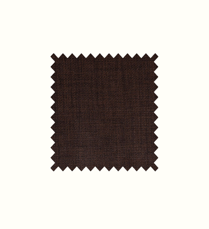 Linetta Chocolate contract fabric sample for care home interiors