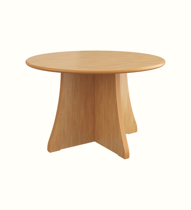 Magnus Extreme four-seater circular dining table for a care home dining room