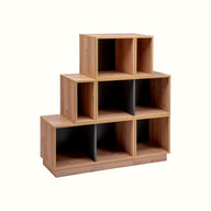 Marit Cube Combo 5 | Finish: Anselm Oak & Carbon Grey