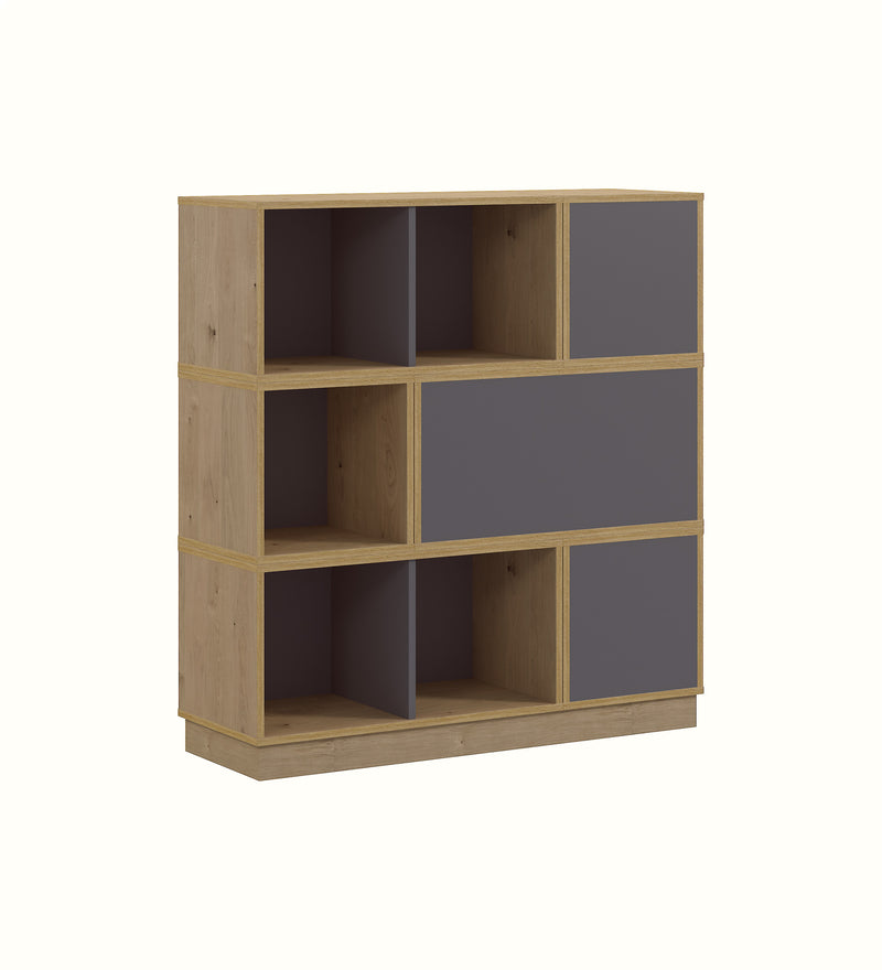 Marit modular storage unit, configuration six for a care home communal area