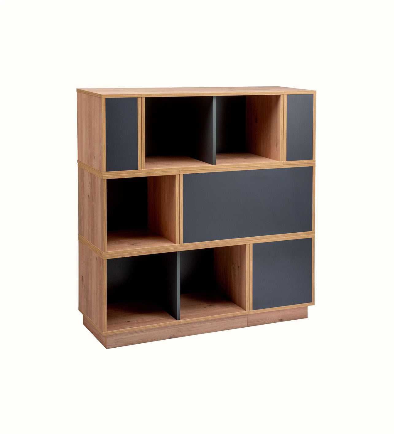 Marit Cube Combo 6 | Finish: Anselm Oak & Carbon Grey