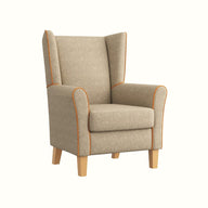 Alice wingback armchair for an elderly care lounge