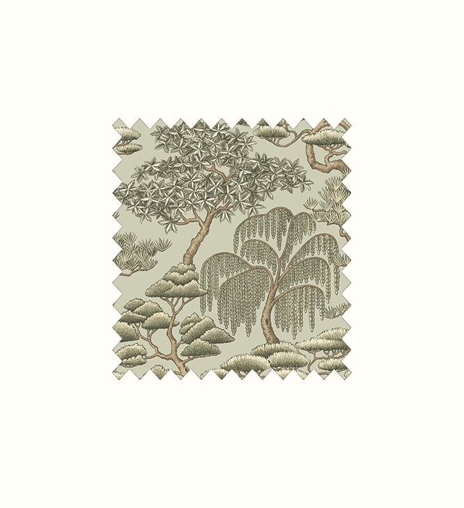 Matsu Sage contract fabric sample for care home interiors