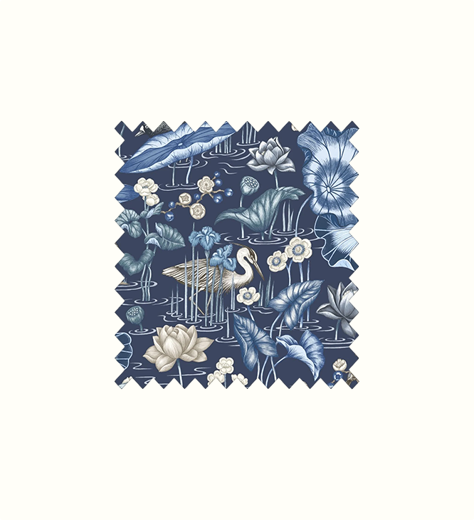 Mizu Lapis contract fabric sample for care home interiors