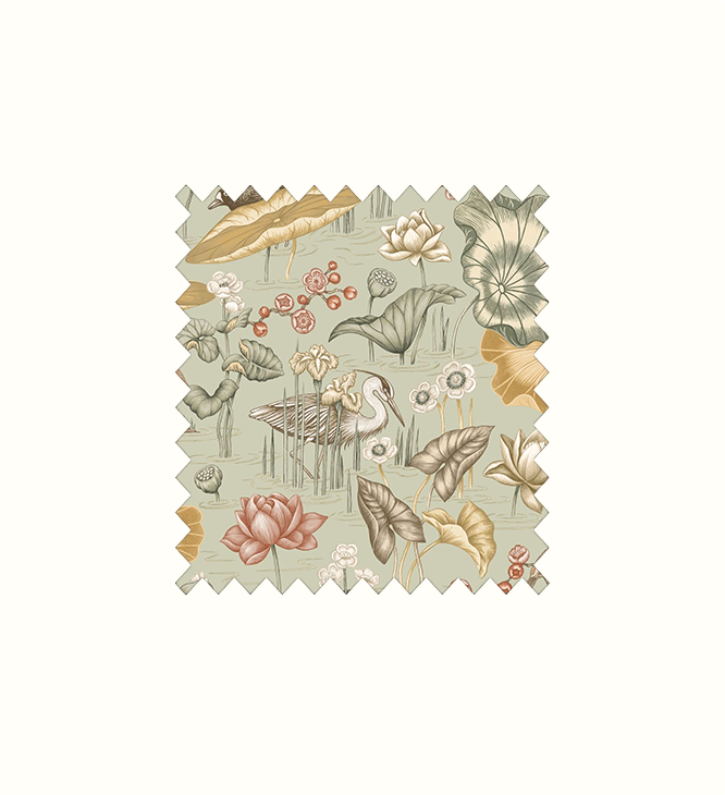 Mizu Seafoam contract fabric sample for care home interiors