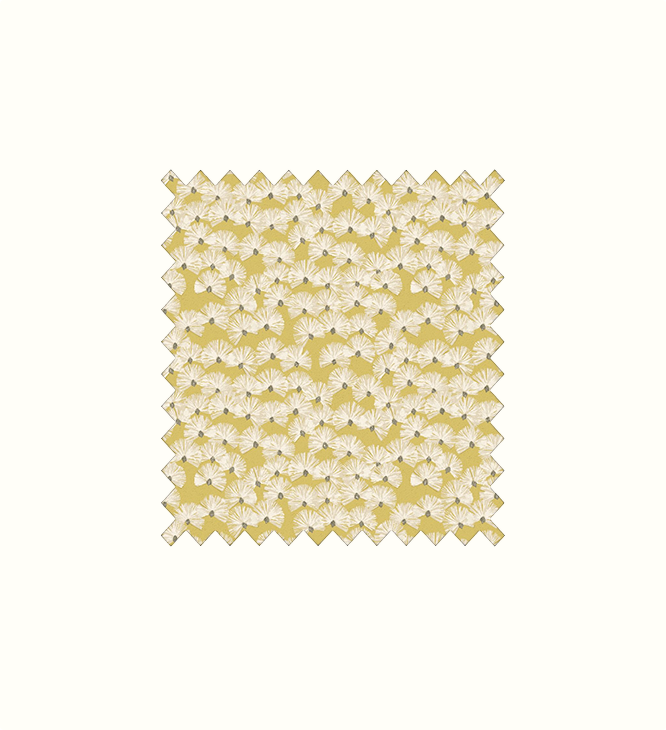 Nara Sunshine contract fabric sample for care home interiors