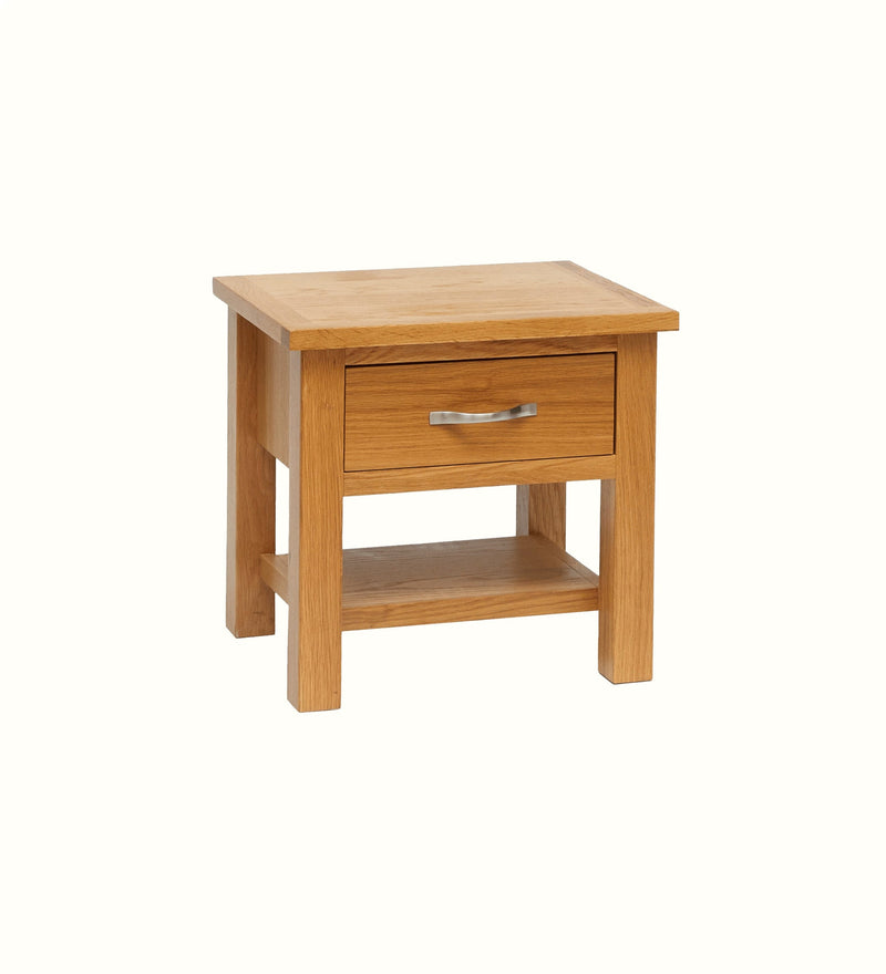 Parma lamp table for an elderly care communal area