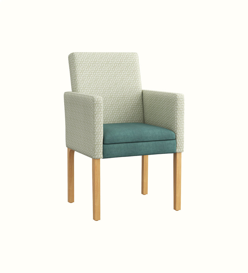 Perla tub chair for an elderly care lounge