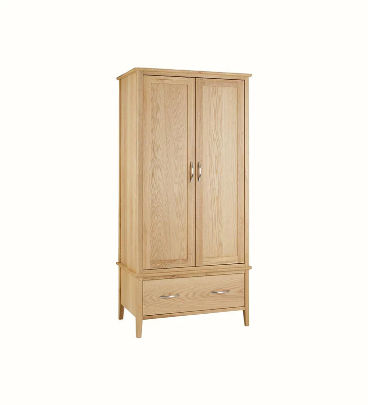 Portland gents wardrobe for a care home bedroom