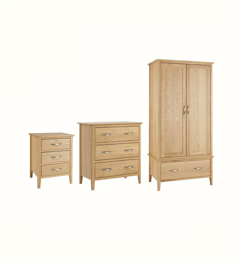 Portland bedroom furniture bundle for a care home bedroom
