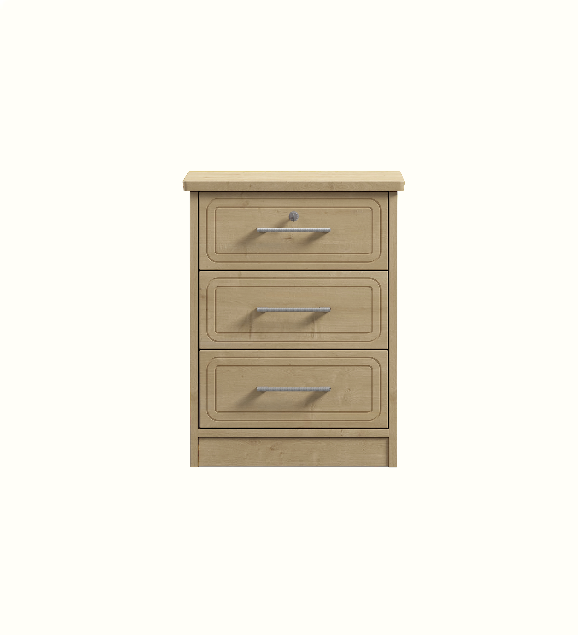 Tilbury 3 Drawer Bedside