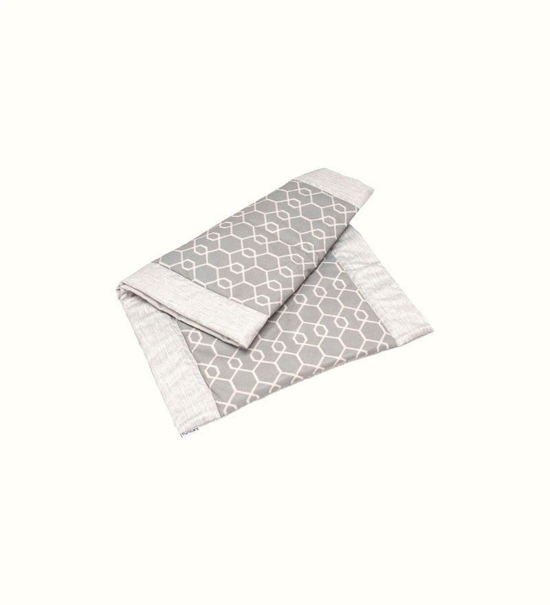 Decorative bed runner for elderly care interiors
