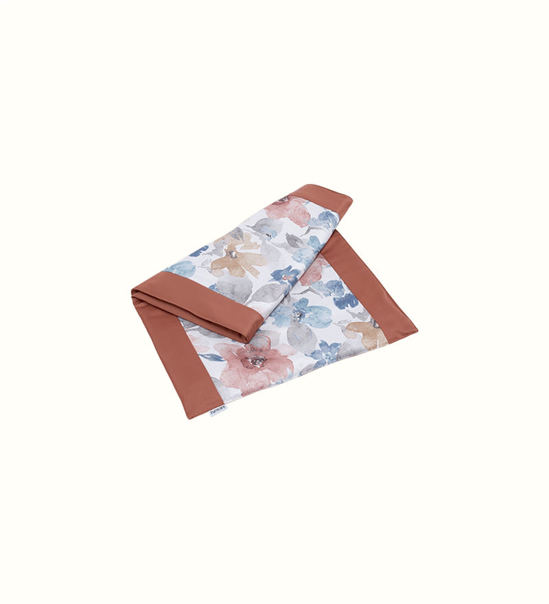 Decorative bed runner for elderly care interiors
