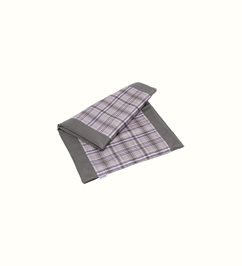 Decorative bed runner for elderly care interiors
