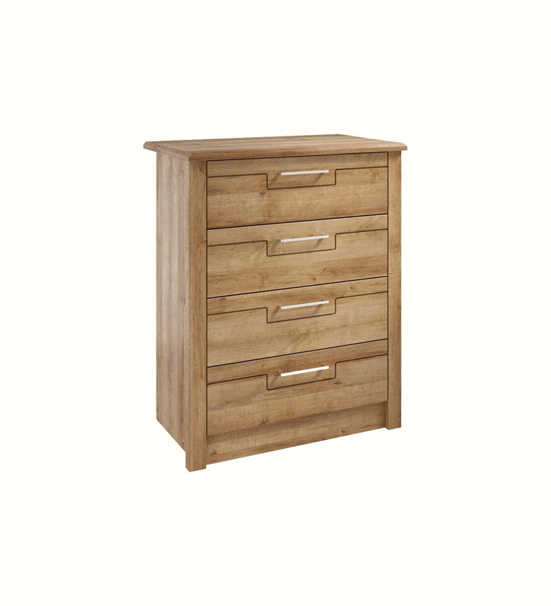 Afton four-drawer chest for a care home bedroom