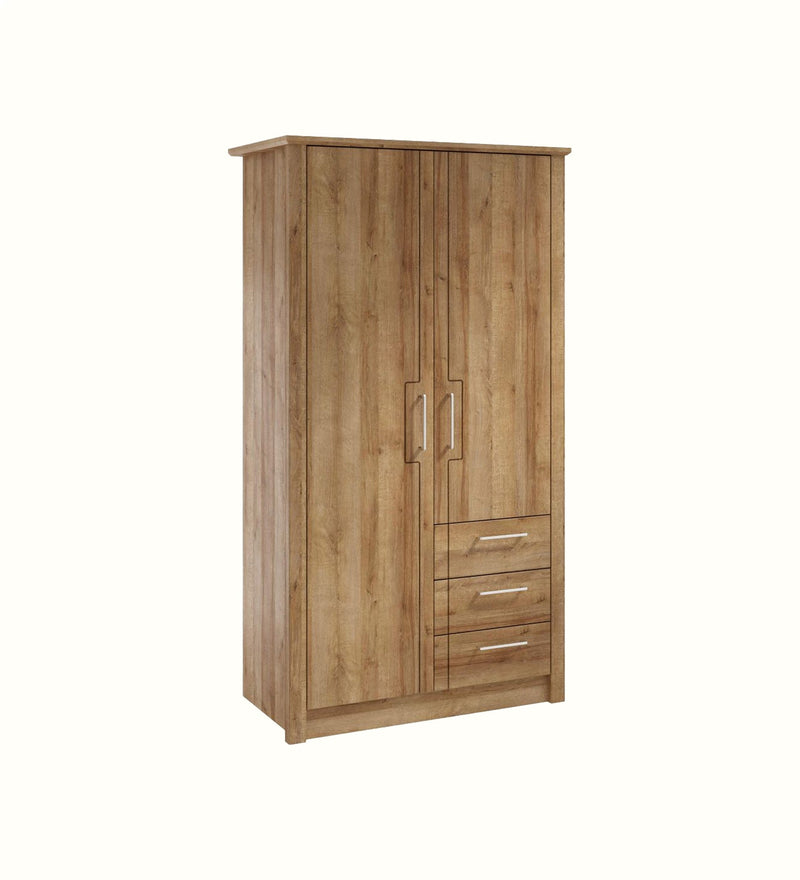 Afton combination wardrobe for a care home bedroom