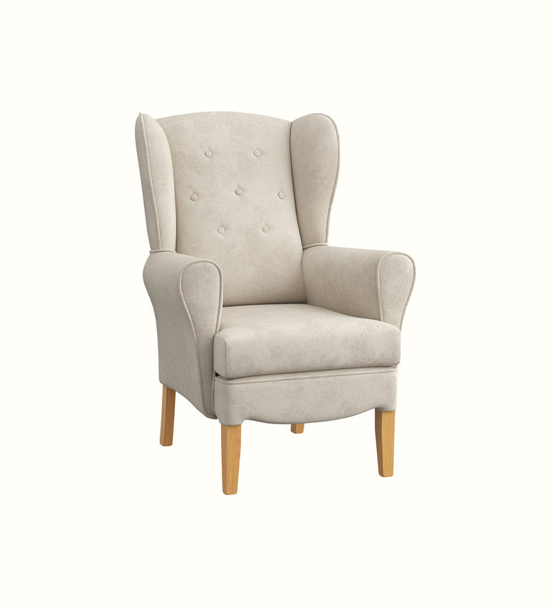 Alexandra wingback armchair for an elderly care lounge