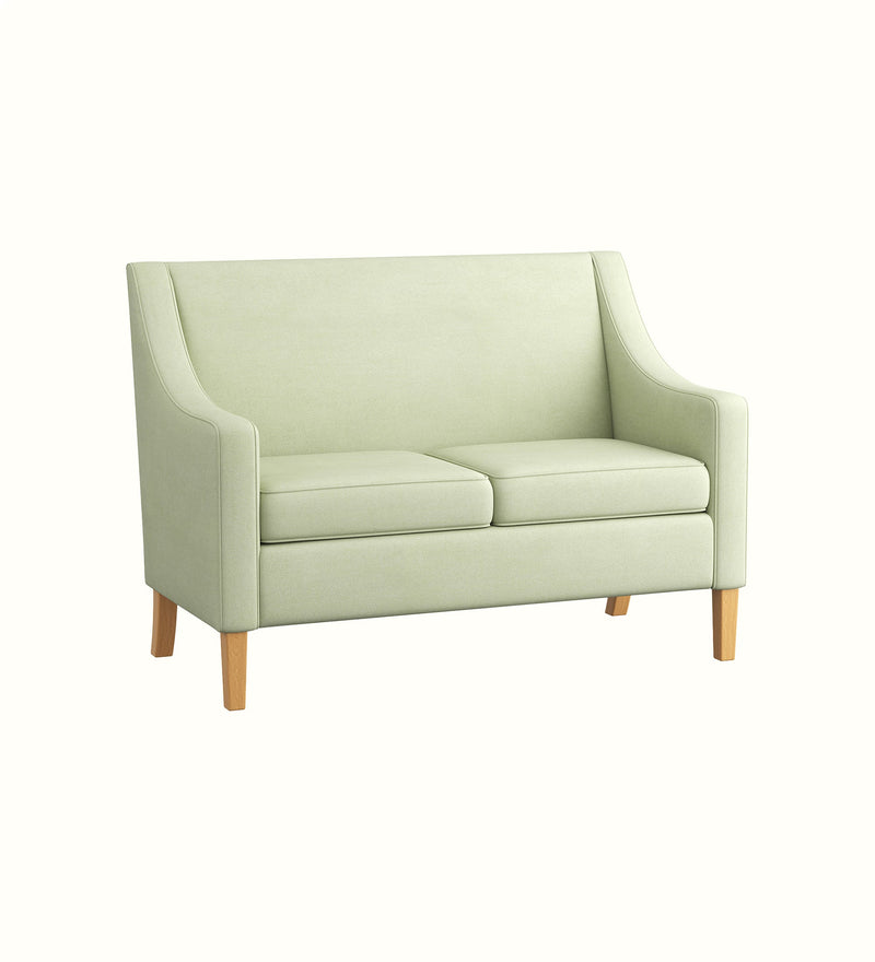 Bettona two-seater sofa for an elderly care lounge