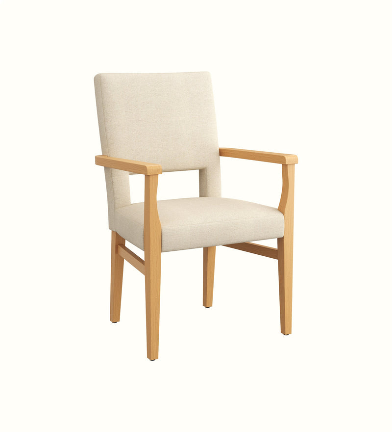 Delia tub chair for an elderly care lounge