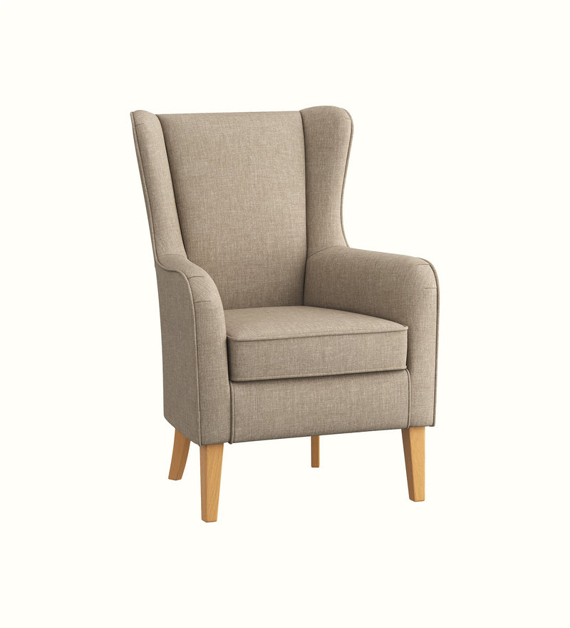 Delphi wingback armchair for an elderly care lounge