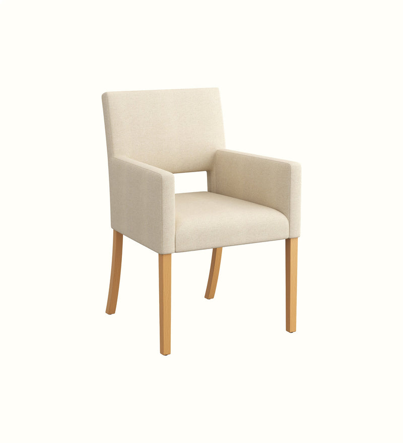 Delia tub chair for an elderly care lounge