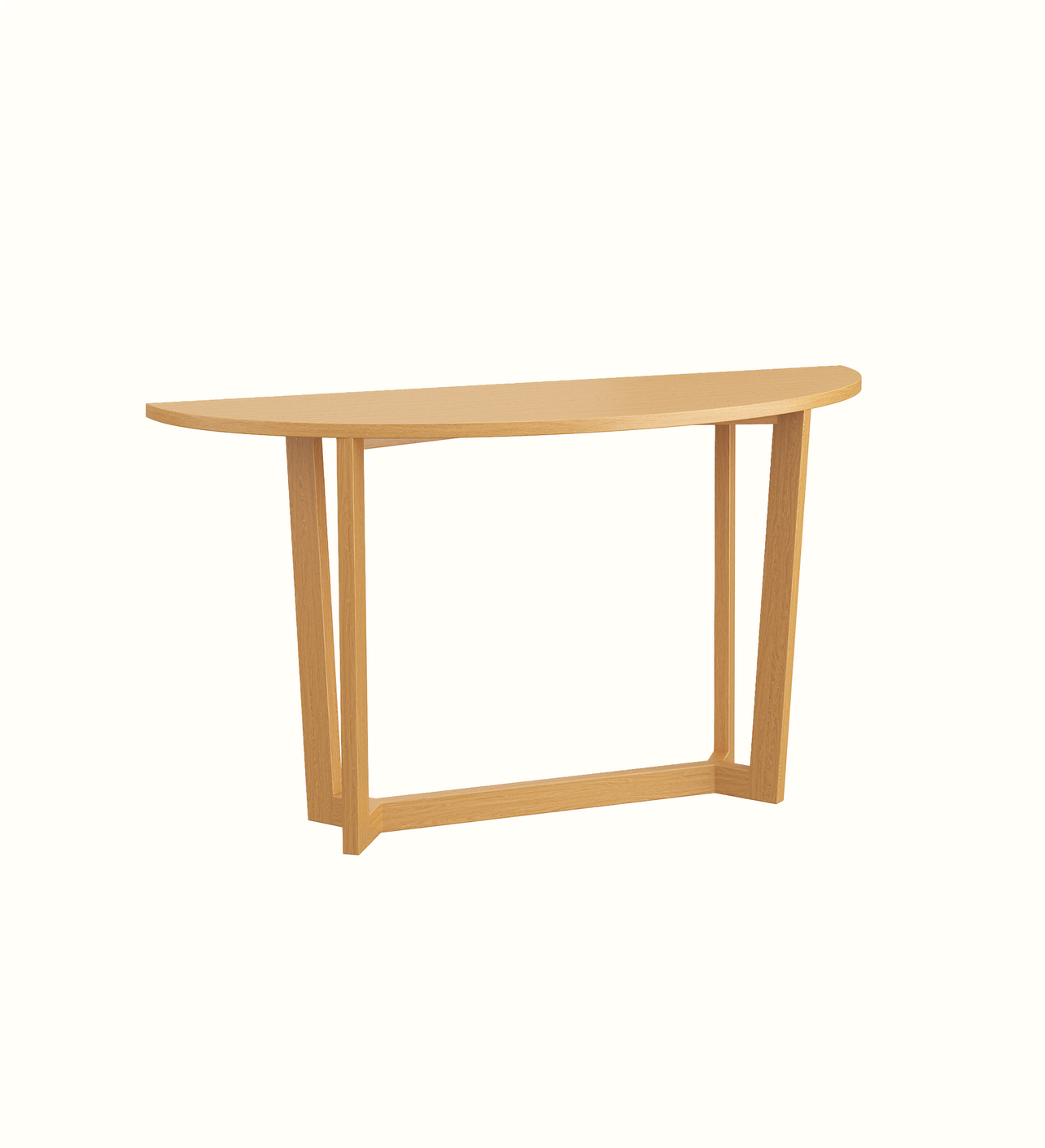 Denali Curved Hall Table