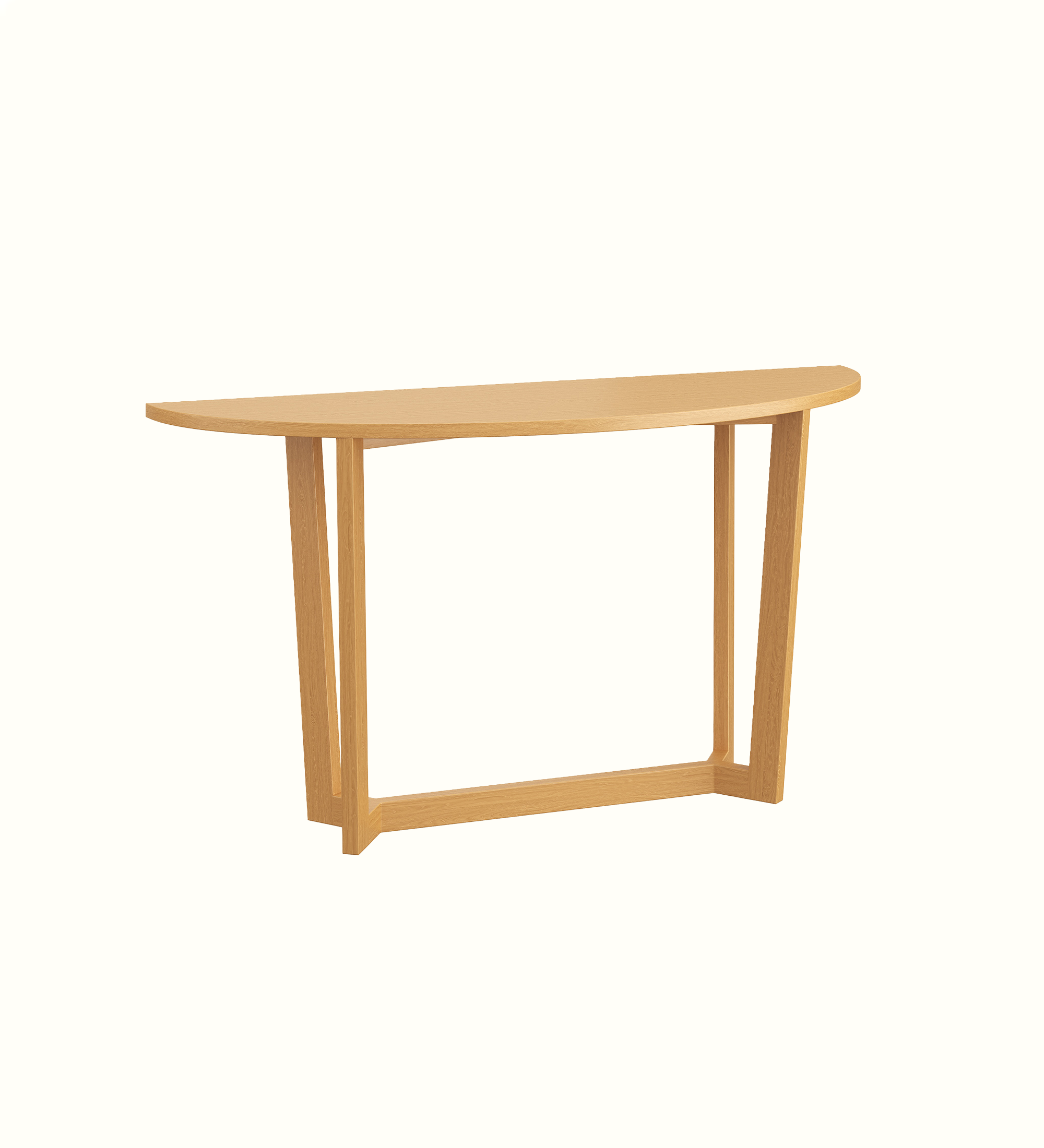 Denali Curved Hall Table